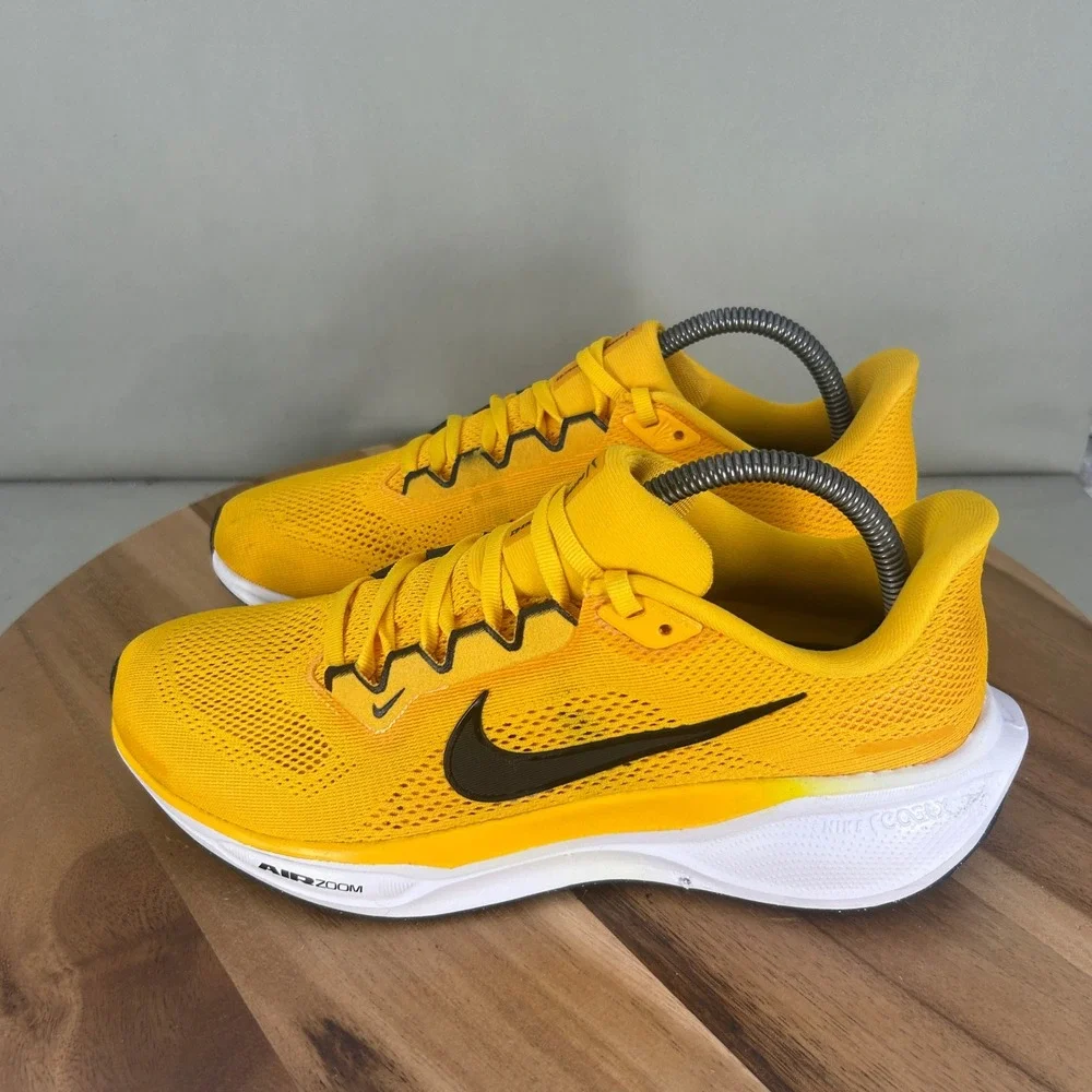 Nike Air Zoom Pegasus 41 Mens Running Shoes Yellow Black HF1536-700 Size 8